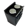 Dolls House Small Black Aga (DF438) - 1:12 Scale Miniatures | Minimum World