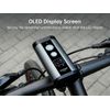 RAVEMEN PR2400 Bike Front Light OLED Bicycle Head Lights Rechargeable Wireless
