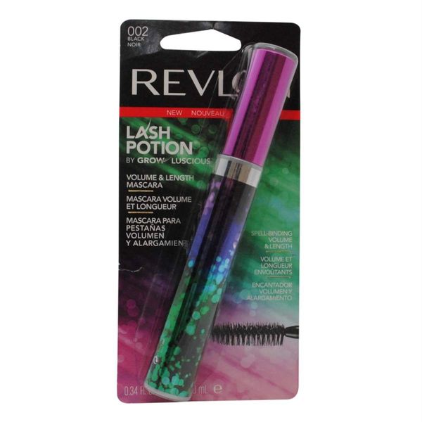 Revlon Lash Potion by Grow Luscious Volume and Length Mascara, No.002 Black, 0.34 Ounce