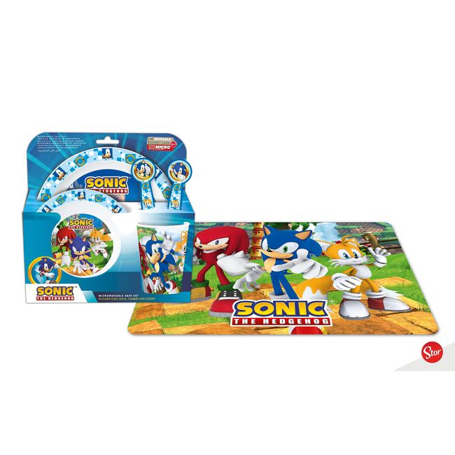 Sonic 6 Piece Dinner Set with Placemat