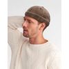 Initlove Docker Hat for Men Vintage Brimless Sailor Hat Beanie Cap Coffee