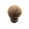 Edwin Jagger Horn Shaving Brush (Silver Tip)