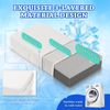 Cooling Cube Memory Foam Pillow Adjustable Firmness for Neck/Shoulder Pain