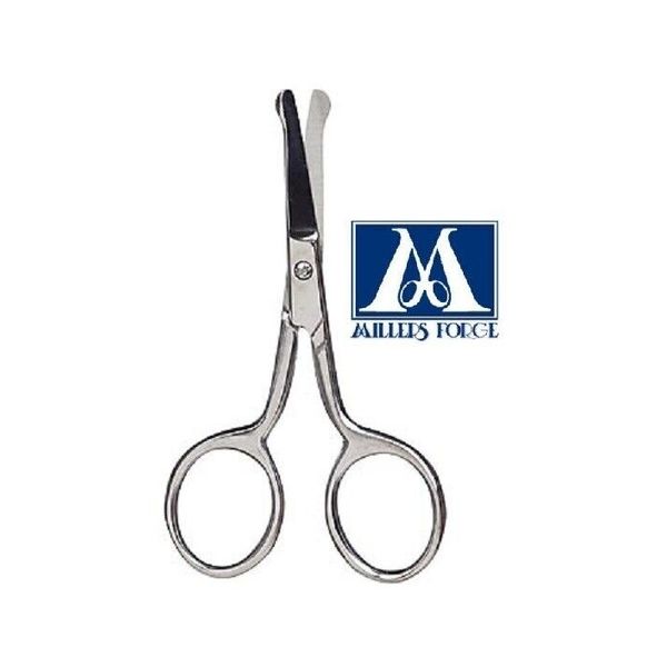 MILLERS FORGE BLUNT SAFETY TIP BALL END EYE/EAR/NOSE SHEAR Scissor Pet Grooming