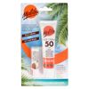 Malibu Sun Duo Pack, SPF 50 Face Cream Sunscreen and SPF 30 Lip Balm Protection, Water Resistant, 2 Piece, 40ml and 5g