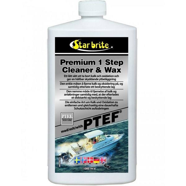Starbrite Premium Reiniger & Wachs mit PTEF 1l