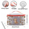 PXTIDY Cavapoo Gift Toiletry Organizer Bag - Cavapoo Mom & Dog Owner Cosmetic Case