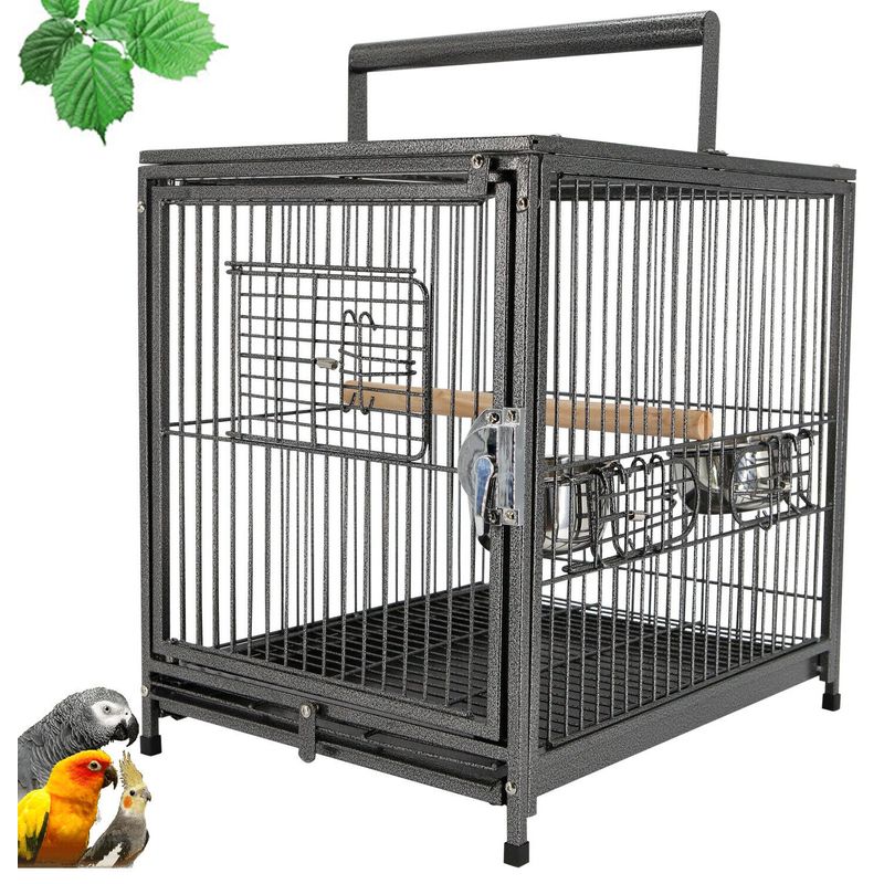 Illustration of Heavy Duty Bird Cages With Perches