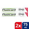 Fluocaril Bi-Fluorinated Whiteness Toothpaste 2 x 75ml