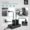 CELLONIC Smart & Fast LP-E12 Dual Charger compatible with LC-E12 + USB Cable Charging Cable USB Power Supply