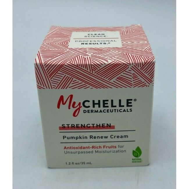 MyChelle Dermaceuticals Strengthen Pumpkin Renew Cream Moisturizer 1.2oz NEW