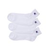 Champion Quarter Socks, 3 Pairs - whites