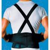 Sport‑Aid 9" Black Back Support with suspenders X-Large Hips 40-55"