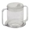 The Wright Stuff Independence Two Handle Clear Mug (12 oz)