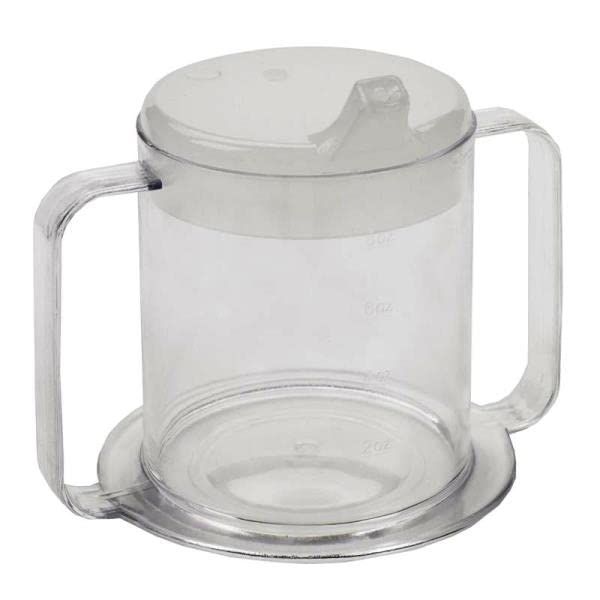 The Wright Stuff Independence Two Handle Clear Mug (12 oz)