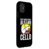 iPhone 11 Funny Music An Old Man With A Cello Cellist Case