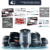 411 Decals Compatible Replacement for Yamaha 225 VMAX Outboard Decal (Sticker) Set