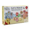 Shuffle Winnie the Pooh Let's Match! Explore, Learn & Match, Plastic Free, Suitable for Ages 3+
