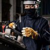 Kevlar-Seamed Multi-Task Welding Gloves 1828 (Medium/Yellow)