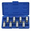 8PC JUMBO SIZE HEX BIT SOCKETS 1/2" DR SAE & METRIC TOOL SET CrV W/ CASE