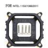 NMD&LR CPU Fan Mount, Desktop Computer Buckle CPU Cooler Mount for Intel 115X 1366 2011 Multi Platform