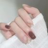 24pcs Marble Pattern Nail Tips Stain Fake Nails for Wedding, Party, Holiday, Dating, Prom and Daily Life