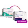 Embecta Alcohol Prep Pads – Formerly BD Alcohol Swabs (6 Boxes of 100)