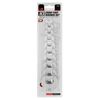 Performance Tool W453 10-Piece SAE Open End Crowfoot Wrench Set