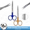 O.R Grade IRIS Scissors Straight & Curved Surgical Dental Instrument Color Coded