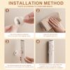 10 Magnetic Remote Control Holder，Remote Control Holder Wall Mounted，Remote Control Organizer for Easy Access and Neat Storage