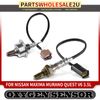 2x Upstream & Downstream Front O2 Oxygen Sensor for Nissan Maxima Quest Murano