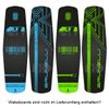 Brunelli Wakeboard Fin Set of 4 Suitable for Wood Flex Pro