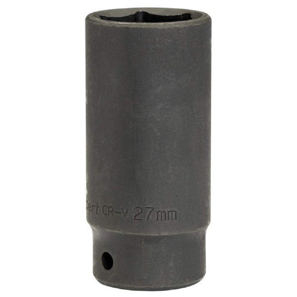 Draper 12748 Expert Deep Impact Socket, 1/2" Square Drive, 27mm