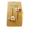 Skull N Candle Hairpins