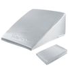 Satin Bed Wedge Pillow Cover Removable & Machine Washable Light Grey