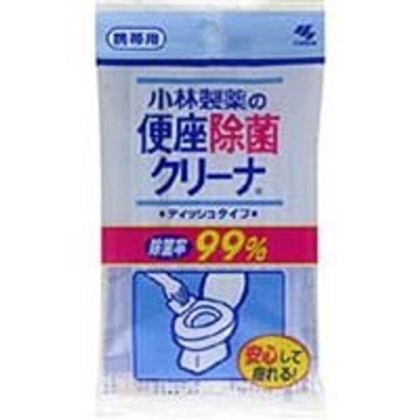 Kobayashi Pharmaceutical Toilet Seat Disinfecting Cleaner, Portable