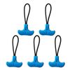 Zipper Pull Zipper Extender Replacement Luggage Paracord Zipper Pull T Shape Large Size Tab Extension Cord Fixer