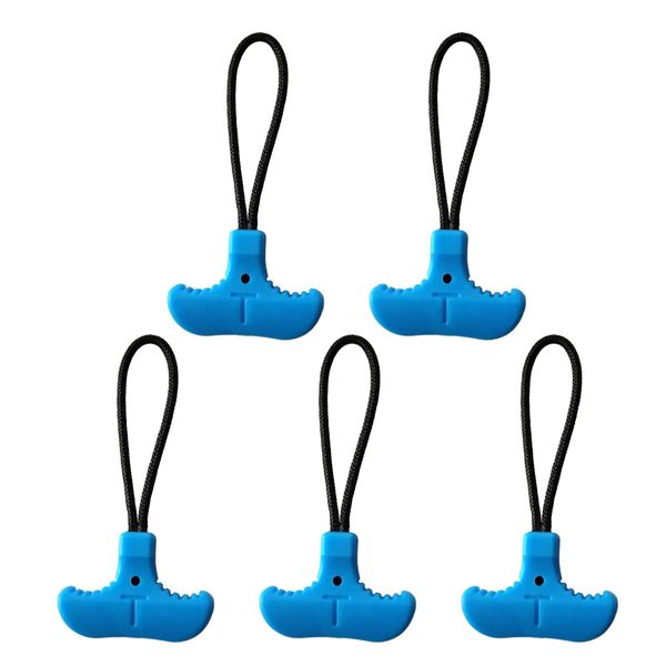 Zipper Pull Zipper Extender Replacement Luggage Paracord Zipper Pull T Shape Large Size Tab Extension Cord Fixer