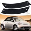 munirater 2Pcs Black Interior Door Handle Panel Replacement for 1998-2010 Beetle