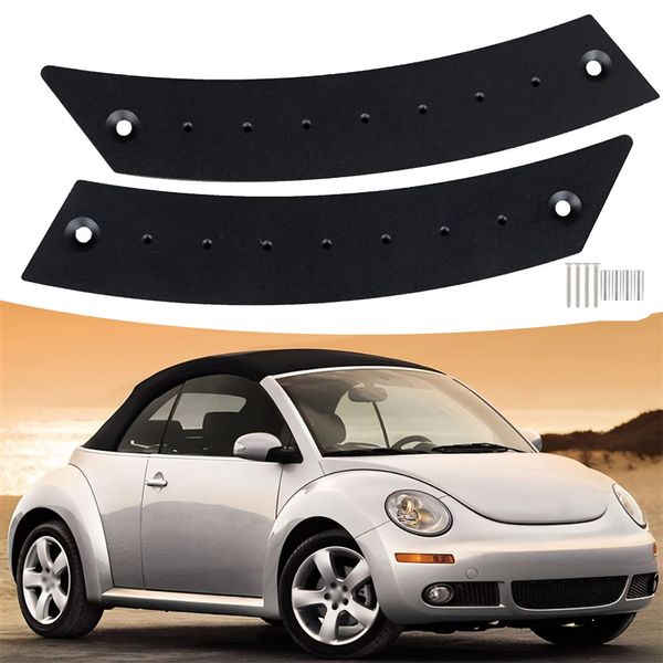 munirater 2Pcs Black Interior Door Handle Panel Replacement for 1998-2010 Beetle