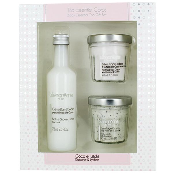 blancreme 100614 Blancreme Gift Set Bath & Body Coconut
