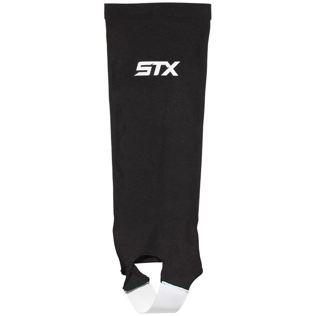 STX Field Hockey Shin Guard Sleeve, Black, One Size