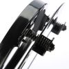 7 Inch Headlight Mounting Bracket - 7 Inch Headlight Round Mounting Bracket, Motorcycle Headlight Fork Mounting Bracket Replacement For Wrangler 2007-2016(Black)