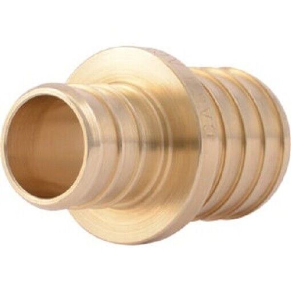 (6)- SharkBite Lead-Free Insert 1 In. Barb x 3/4 In. Barb Brass PEX Coupling