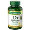 Nature's Bounty Vitamin D3 Supplement 5000 IU 400 Rapid Release Softgels Bone