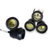 6 Pcs Waterproof Black Pigtail Lamp Light Holder Socket E26 E27 250V 6A C332