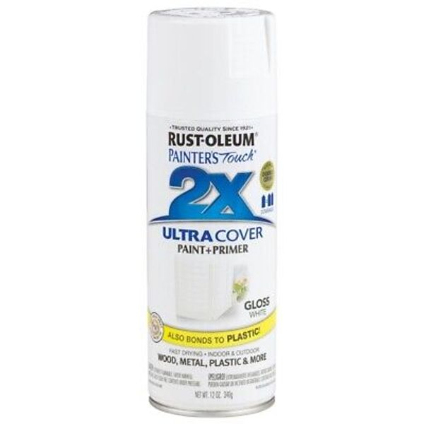 RUST-OLEUM PAINTER'S Touch 249090 Gloss Spray Paint, 12 OZ.