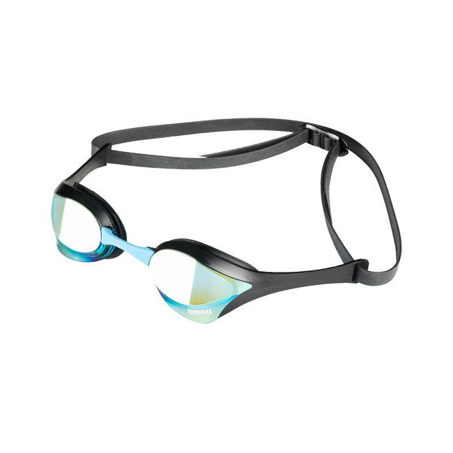 ARENA Cobra Ultra Swipe Mirror AQUA-BLACK Swimming goggles, 002507-999-NS