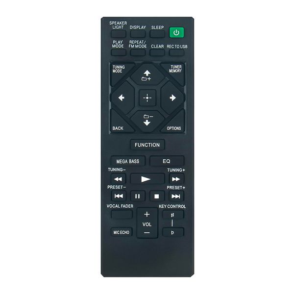 RMT-AM220U Replace Remote Control Compatible with Sony Home Audio System MHC-V11 MHCV11