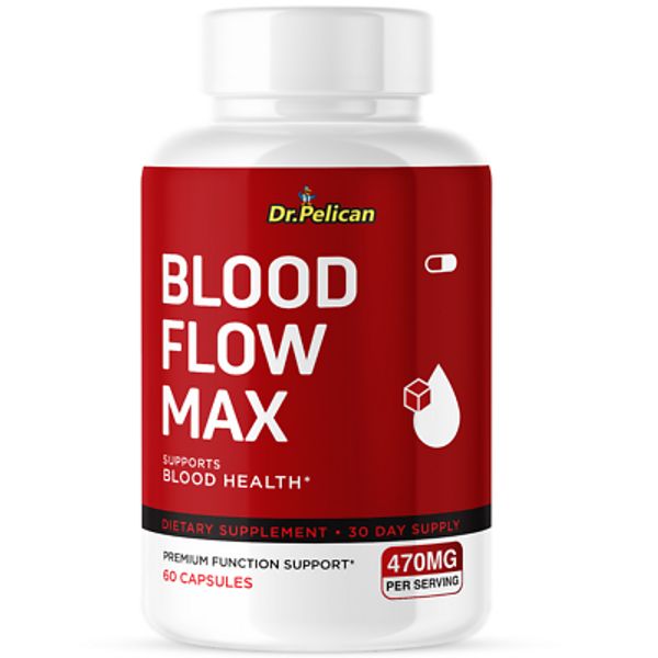 Blood Flow Max- Blood Support- 60 Capsules